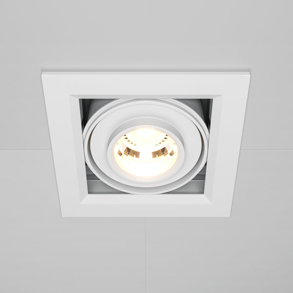 White Modern Metal Spotlight