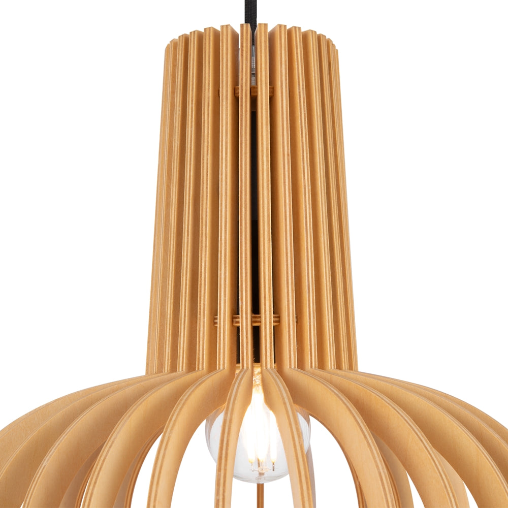 Roots black pendant light
