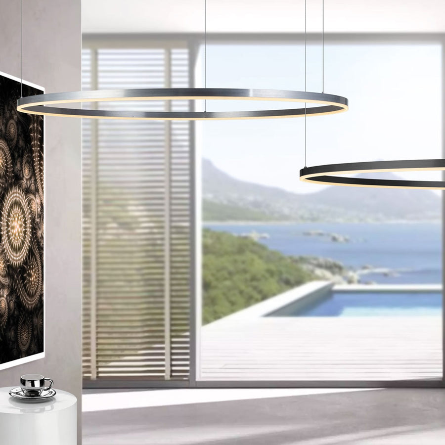 Suspension LED Ring, Ø 150 cm