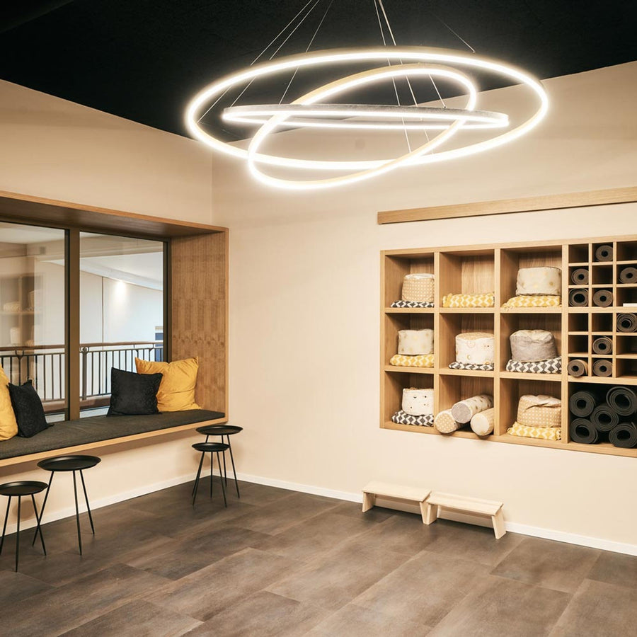 Suspension LED Ring, Ø 150 cm