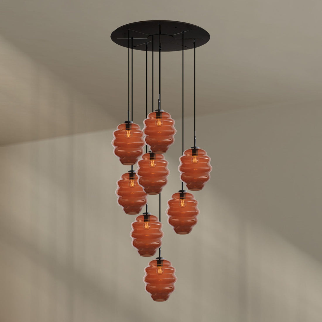 Suspension luminaire | Caldanissa