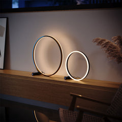 Lampe à poser LED Ring directe ou indirecte