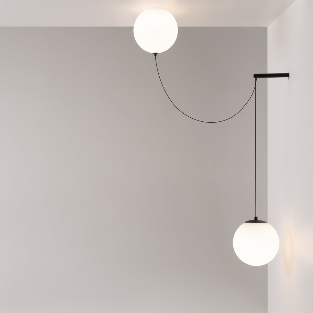 Twins Suspension luminaire noir