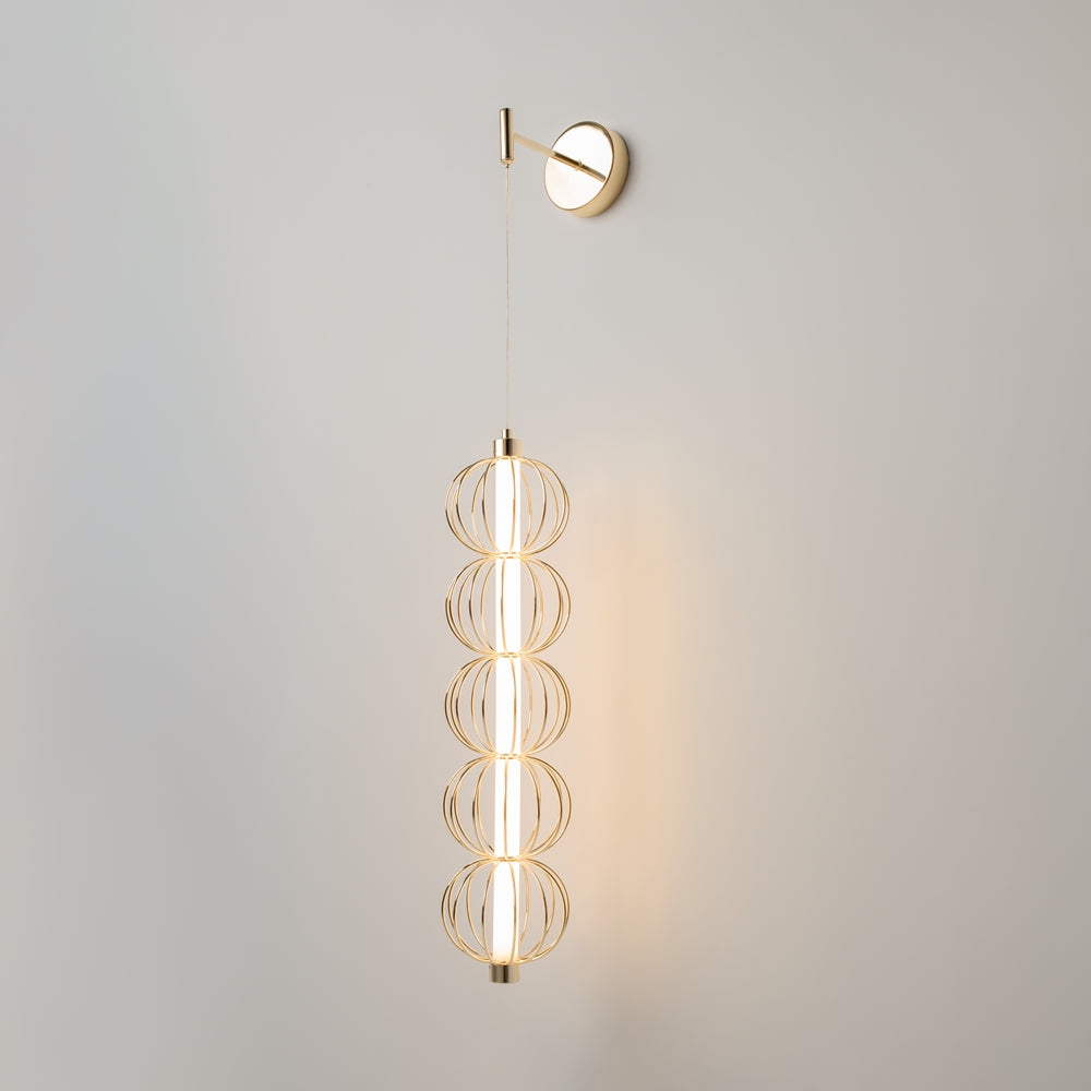 Golden Cage Gold Wall Lamp