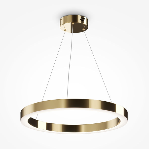 Saturno gold pendant light
