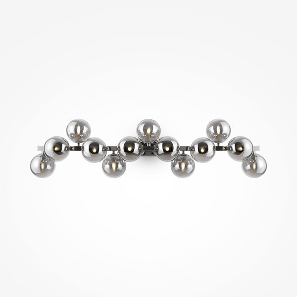 Dallas Silver Wall Light
