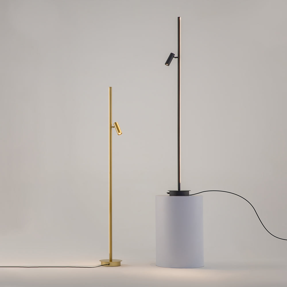 Thin Lampadaire noir