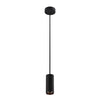 Suspension Numinos noire, H 16,2 cm