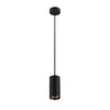 Suspension Numinos noire, H 18,5 cm
