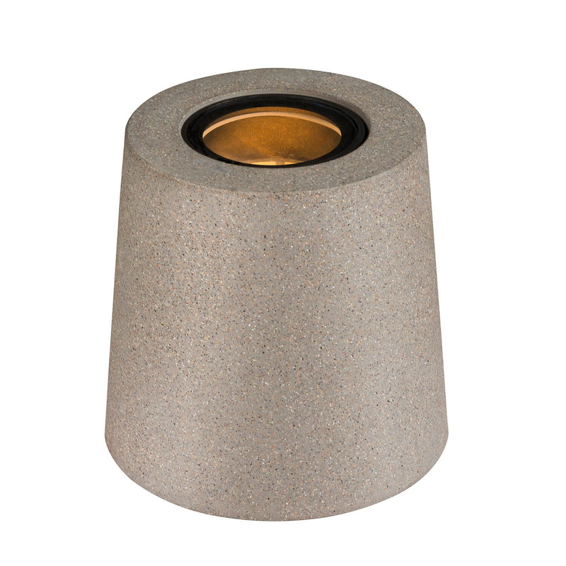 Lampadaire extérieur Concreto gris, béton, modèle rond