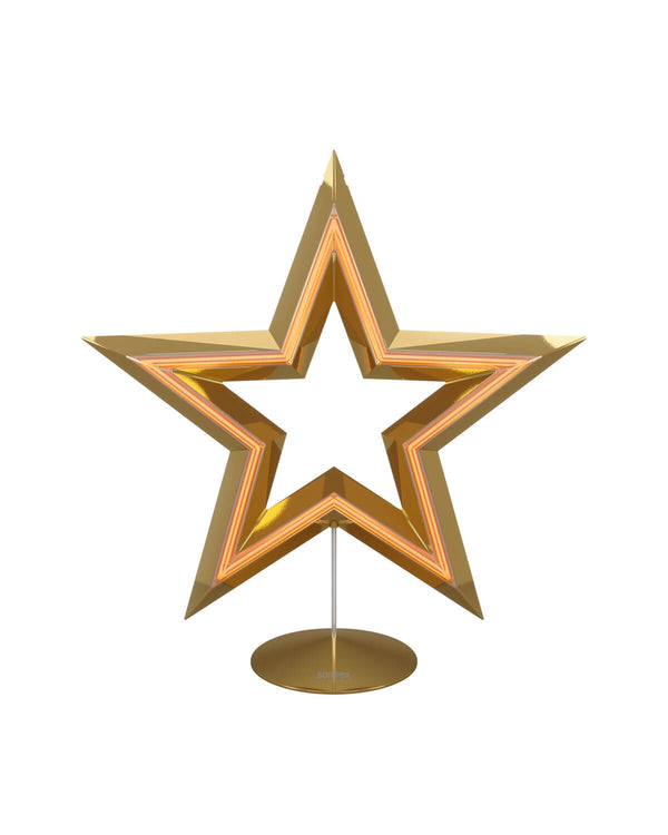 Lampe extérieure Freestar dorée