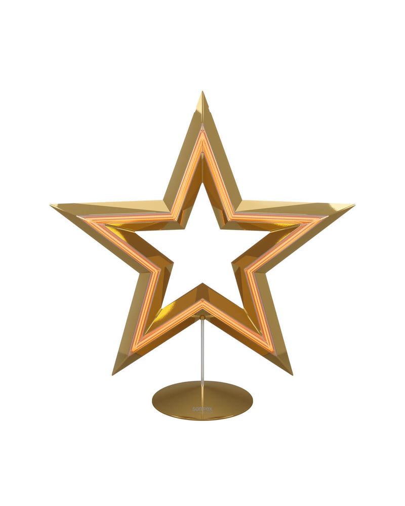 Lampe extérieure Freestar dorée