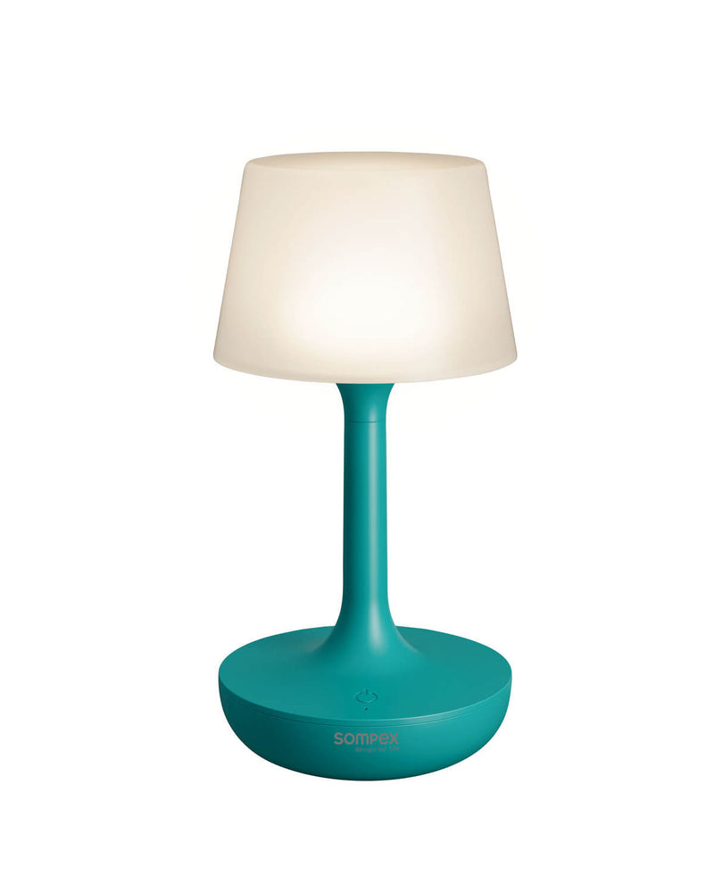 Lampe extérieure Ginn turquoise