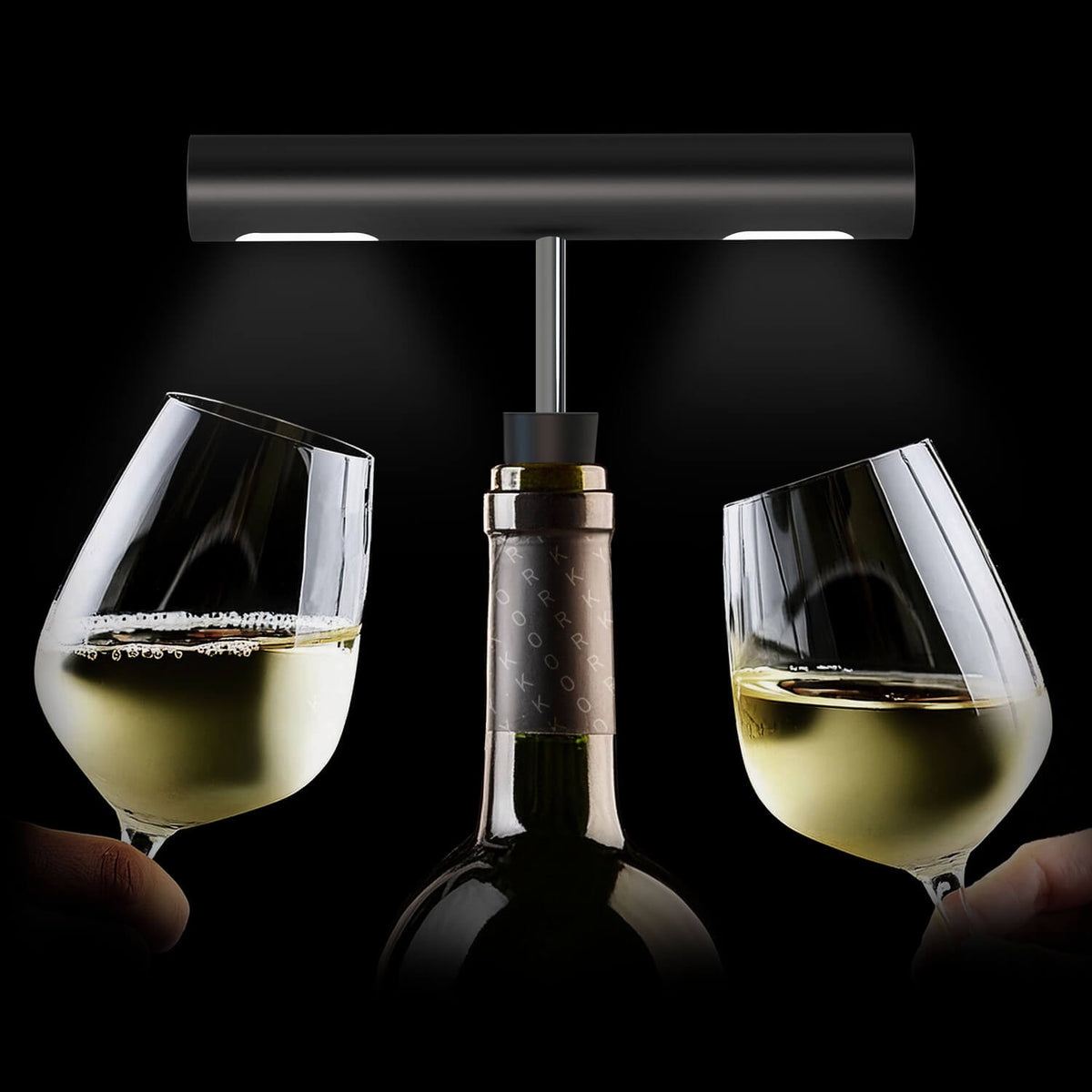 Lampe extérieure Korky noire
