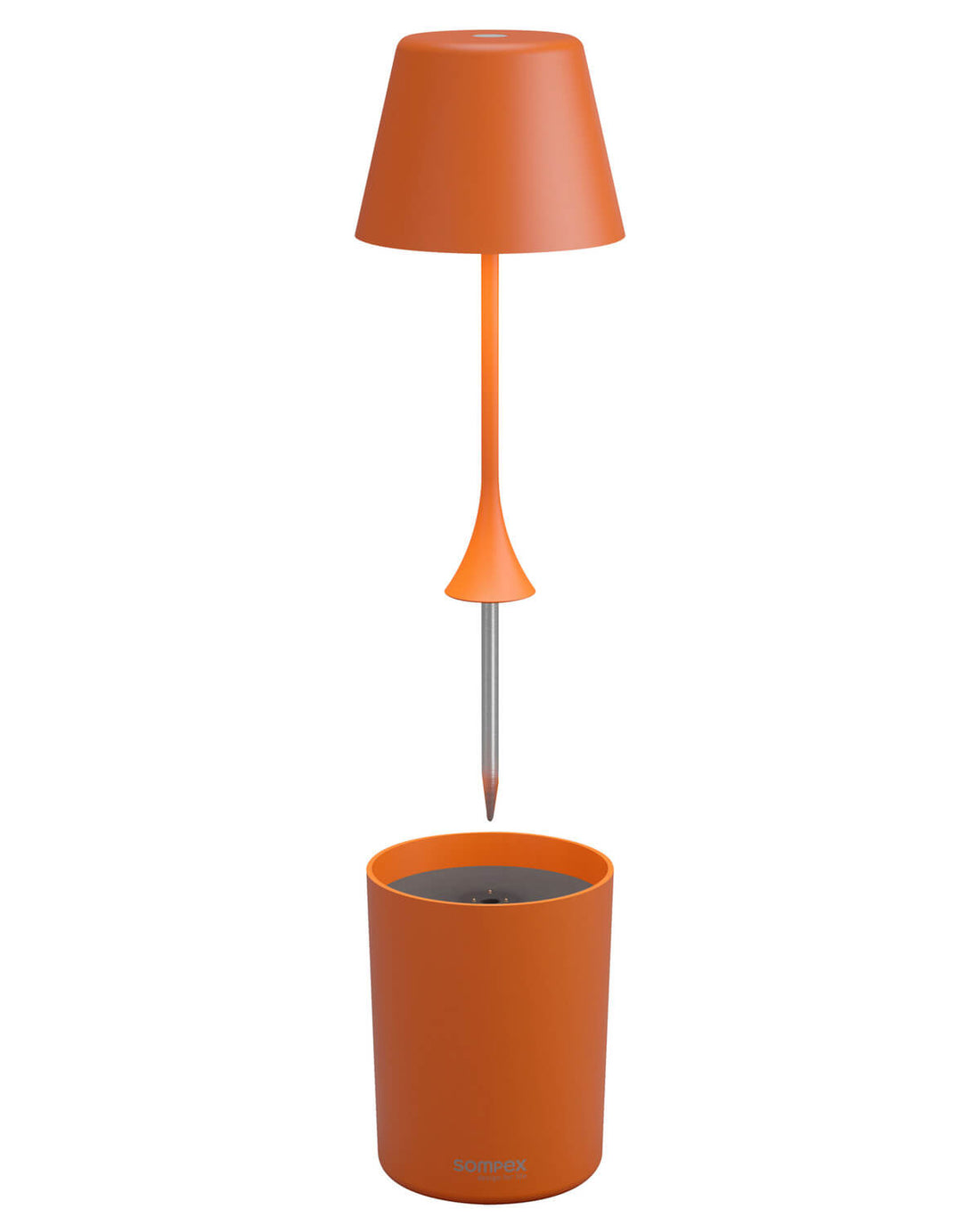 Lampe extérieure Peeky orange