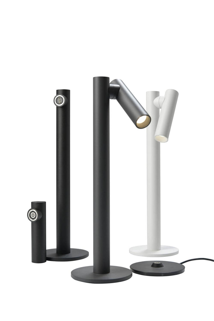 Lampe à poser sans fil Tubo noire