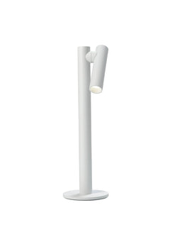 Lampe à poser sans fil Tubo blanche
