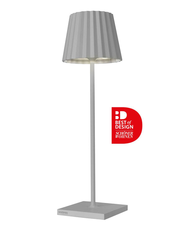 Lampe à poser sans fil Troll 2.0 grise