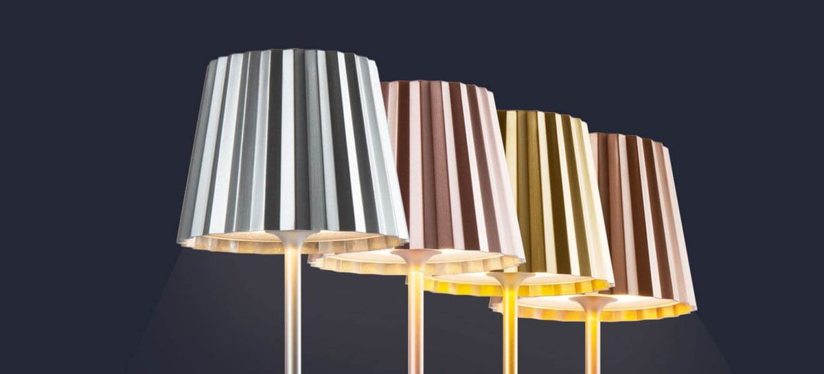 Lampe à poser sans fil Troll 2.0 argentée