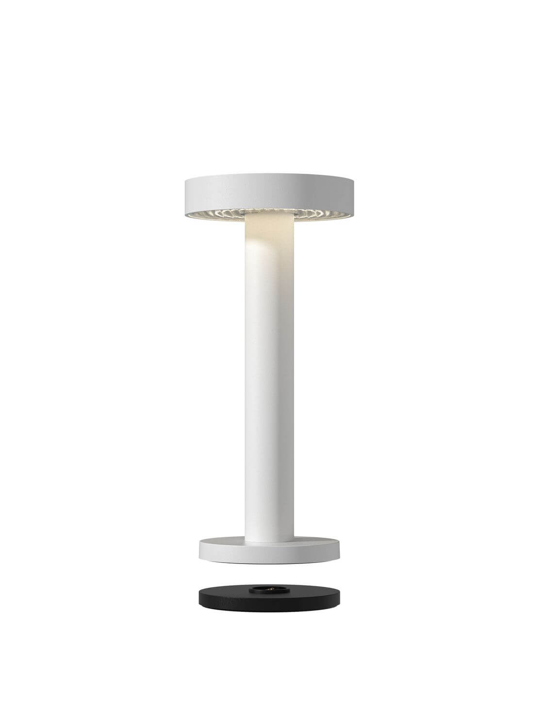 Lampe à poser sans fil Boro blanche