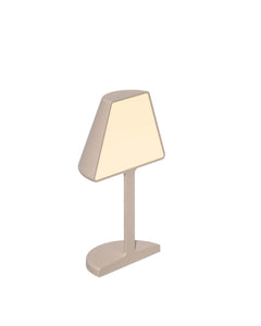 Lampe à poser sans fil Twin beige