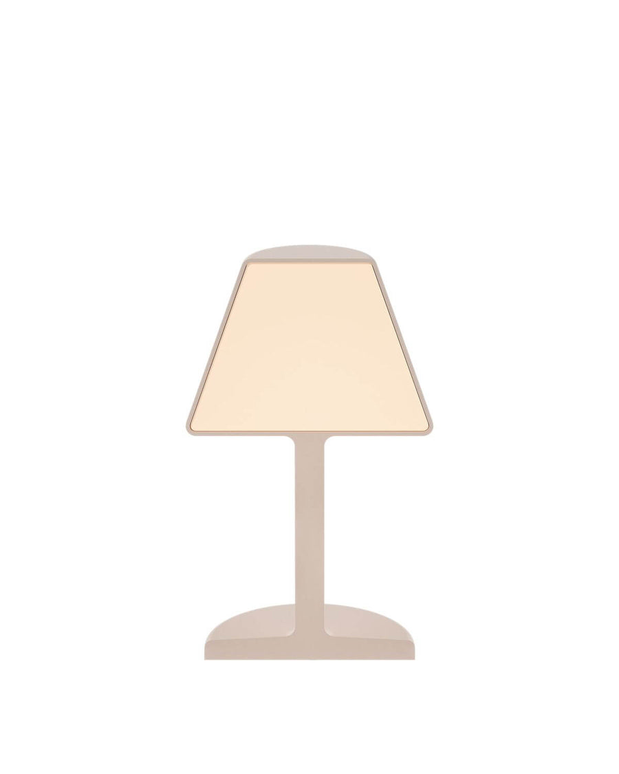 Lampe à poser sans fil Twin beige