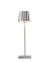 Lampe à poser sans fil Troll Nano argentée
