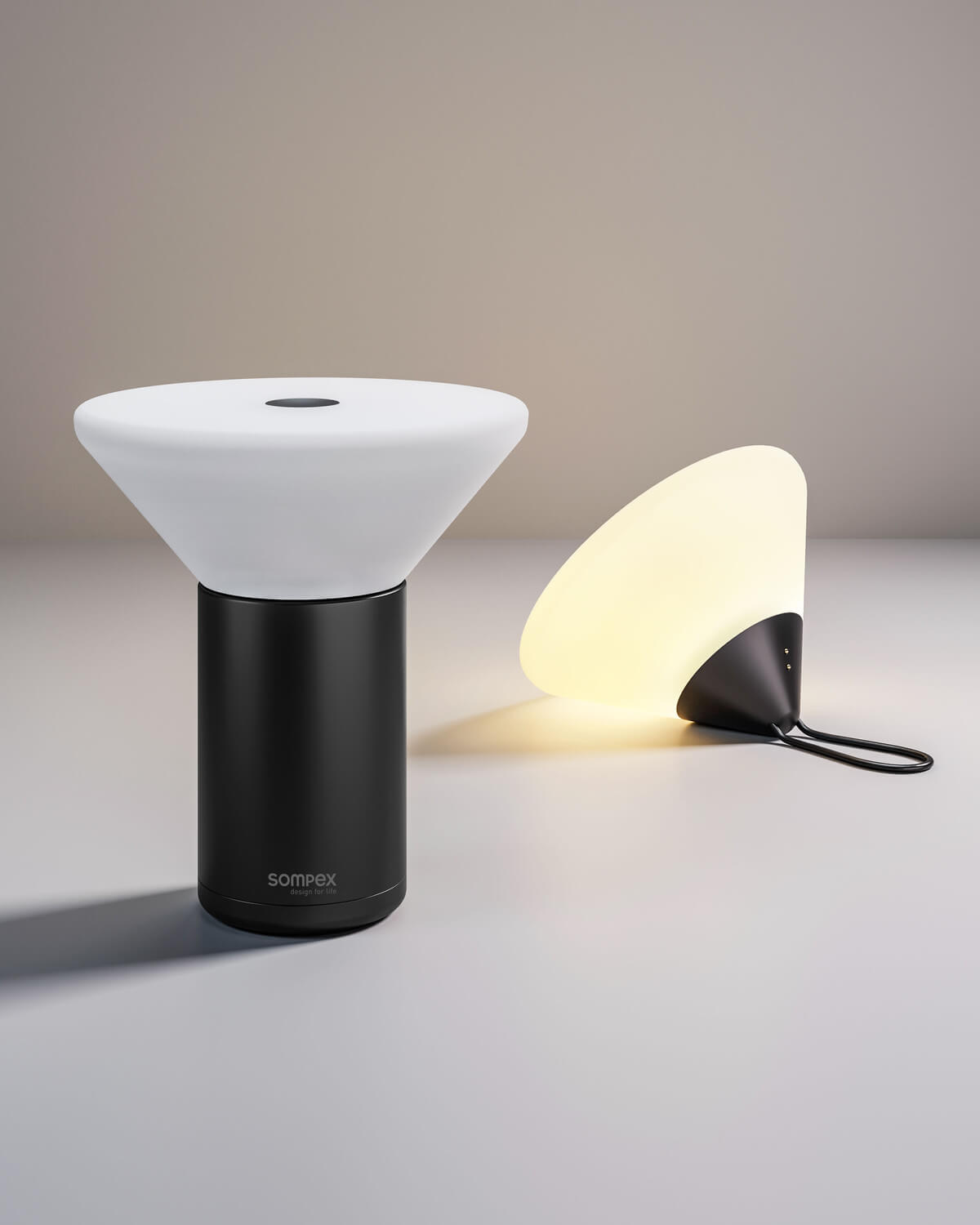 Lampe extérieure Mikono noire