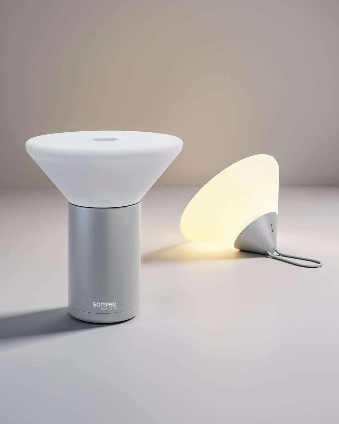 Lampe extérieure Mikono grise