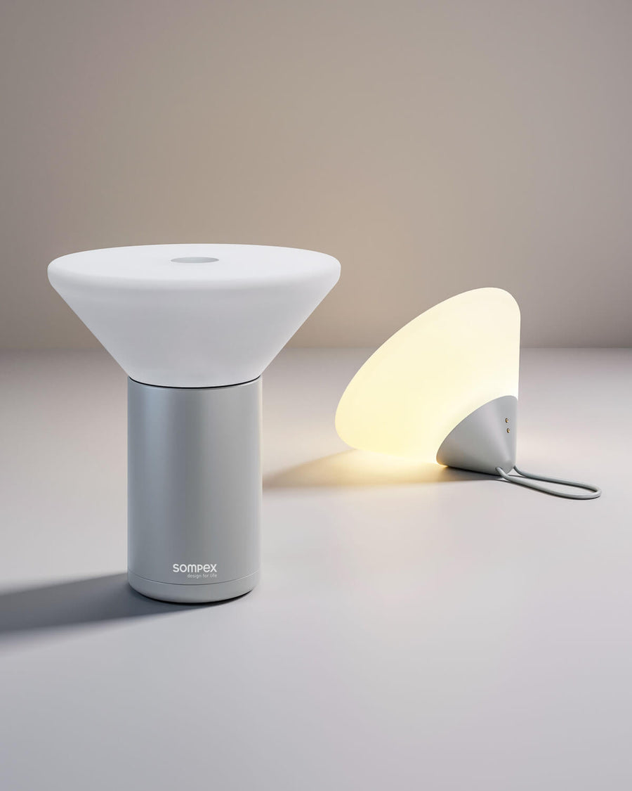 Lampe extérieure Mikono grise