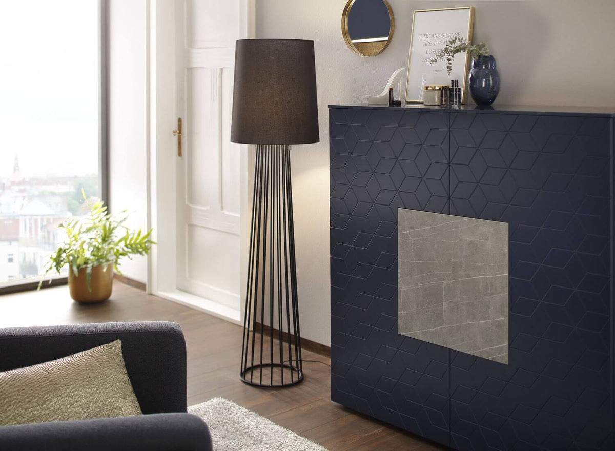 Lampadaire Mailand noir
