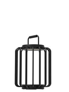 Lampe à poser sans fil Bangkok noire, H 33 cm