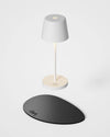 Lampe extérieure Silwy blanche, L 21 cm