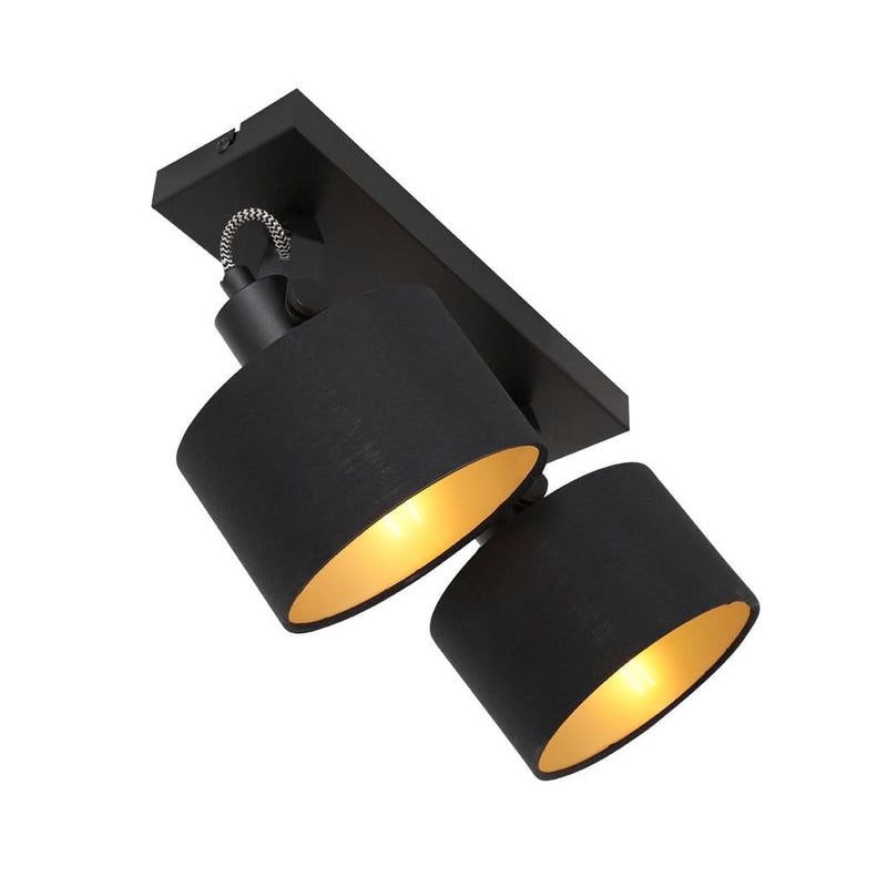 Contemporary Black Ceiling Spotlight