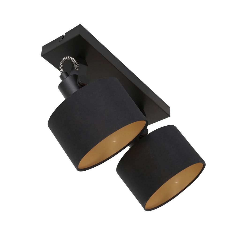Contemporary Black Ceiling Spotlight
