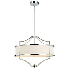 Suspension Stesso M, abat-jour tissu