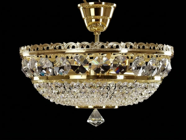 AL074 basket ceiling light