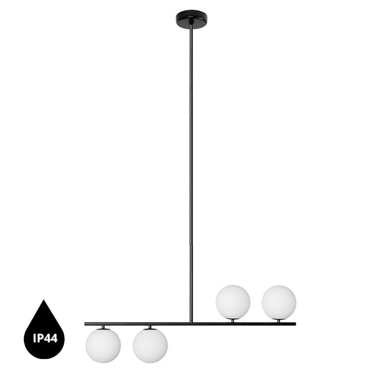 Suspension luminaire SUGURI A IP44 Noir XL