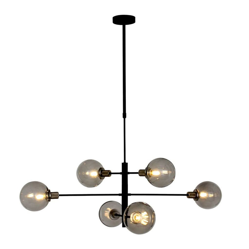 6-Light Artistic Pendant | Fryn