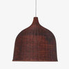 Rattan wood pendant light | Liana
