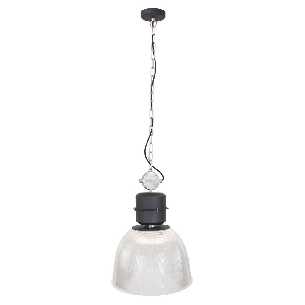 Suspension Industrielle Noir Transparent | Oaro - Designix Suspension Luminaire