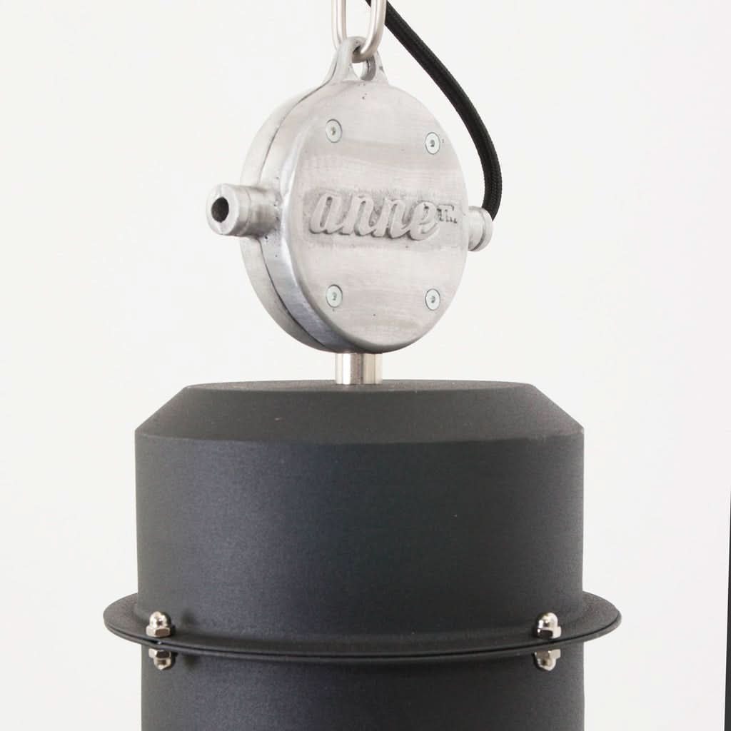 Suspension Industrielle Noir Transparent | Oaro - Designix Suspension Luminaire