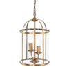 Pimpernel 2-Light Brass Pendant | Waro