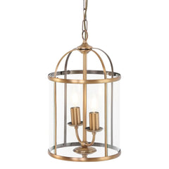 Pimpernel 2-Light Brass Pendant | Waro
