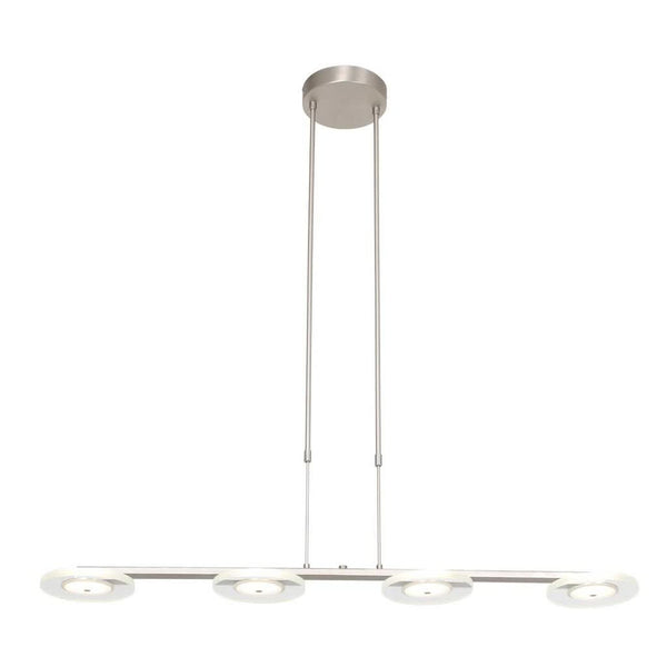 Modern Steel and Glass Pendant Light | Nira