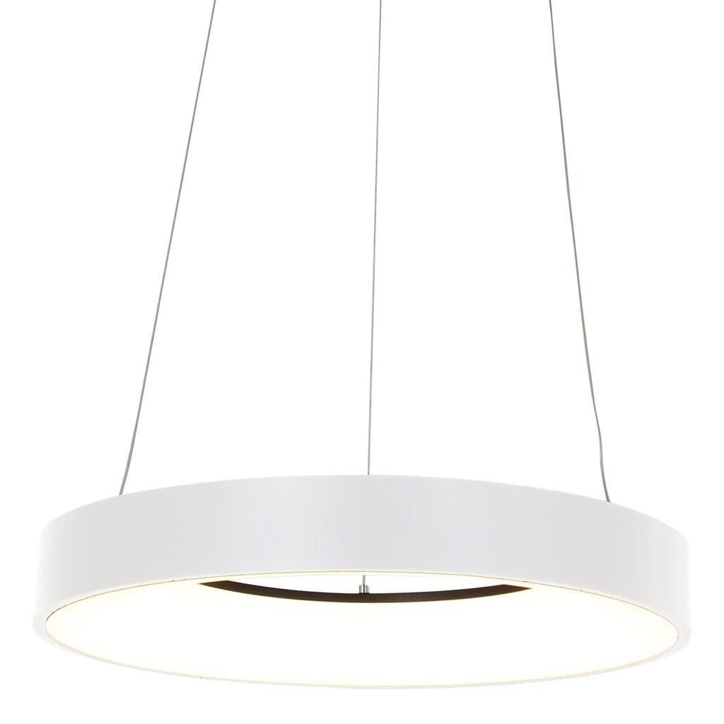 Ringlede LED Pendant Light White | Jaro