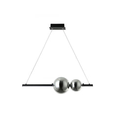 Suspension ZAMBELIS 13W Dimmable DESIGN Noir Mat 22109