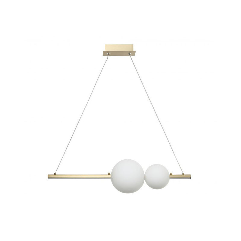 Suspension ZAMBELIS 13W Dimmable DESIGN Or Mat 22108