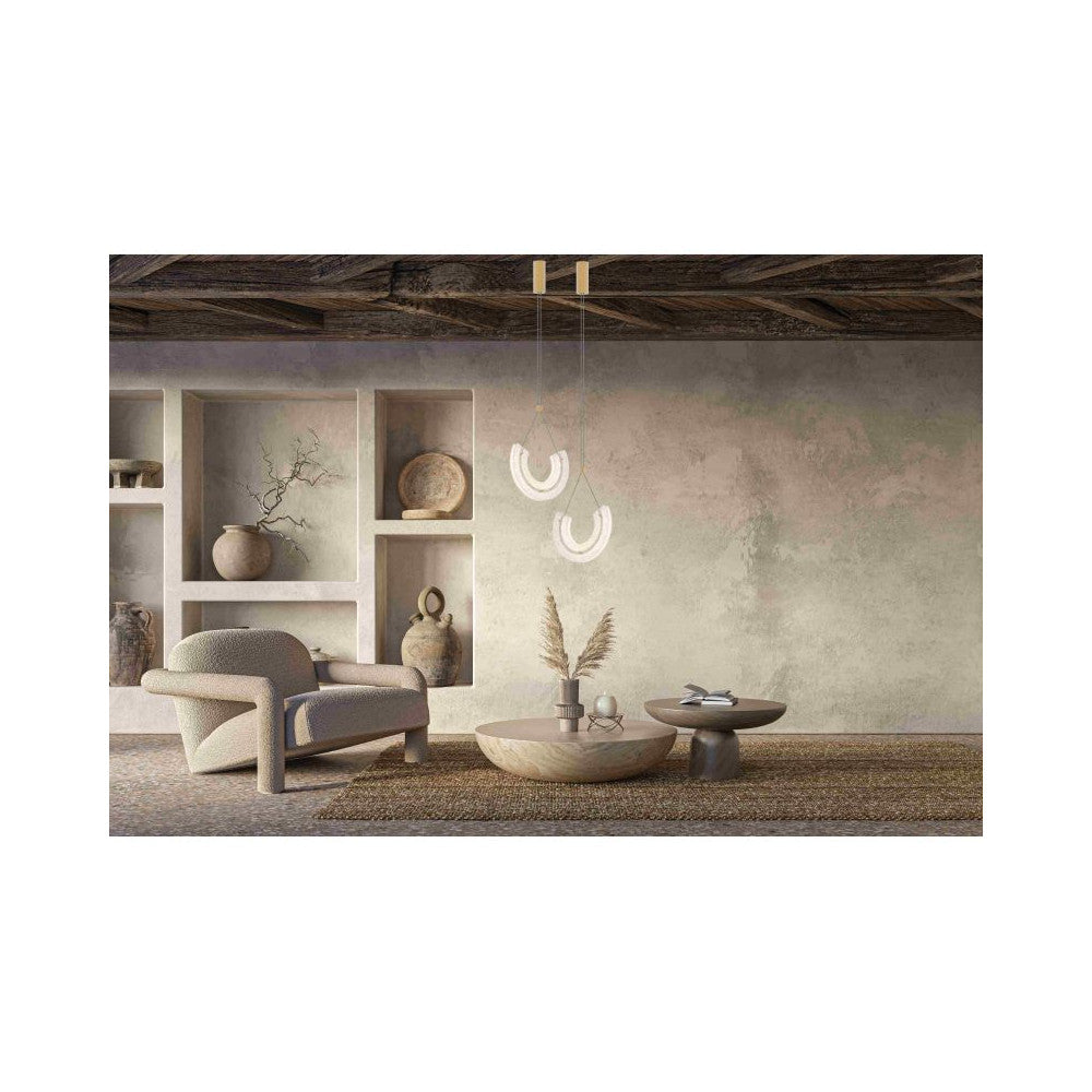 Suspension ZAMBELIS 11W Dimmable DESIGN Dore Mat 23030