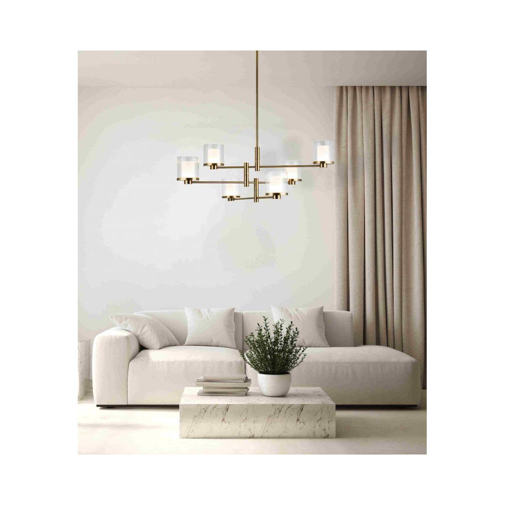 Suspension ZAMBELIS 42W Dimmable DESIGN Dore 23019